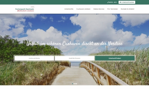 FeWo-Themes-Website Ferienpark Harmsen